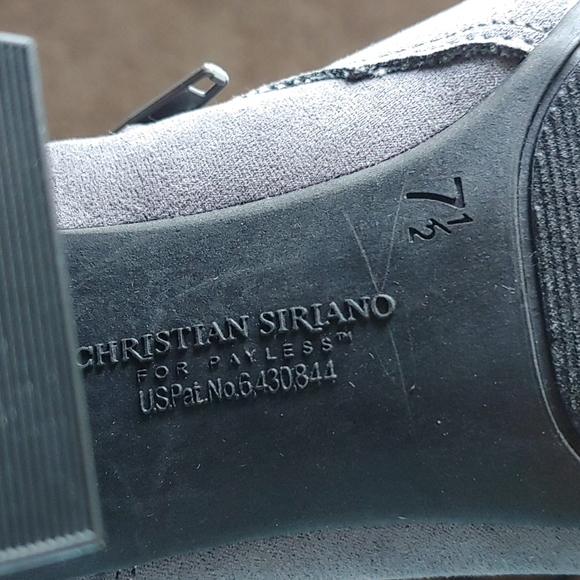 Christian siriano ankle bootie boots 7 1/2 - Picture 4 of 4